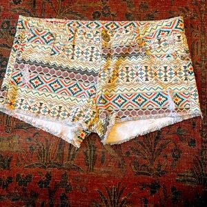 Aztec printed shorts 1st Kiss